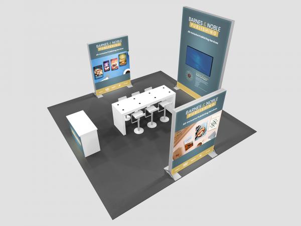 RENTAL | RE-9210 Gravitee Modular Island Exhibit -- View 5