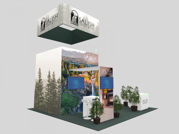 RE-9211 Island Rental Trade Show Exhibit -- Image 5