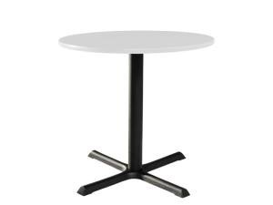 30 in Round Cafe Table w/ Standard Black Base <i>(See Colors)</i>