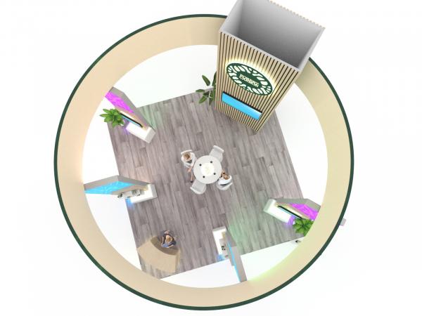 ECO-4126 Sustainable Display - Plan View